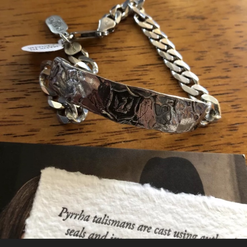 Pyrrha ID sterling bracelet gryphon - Picture 5 of 7